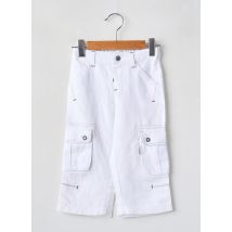 BERLINGOT - Pantacourt blanc en lin - Garçon - Taille TU - Modz