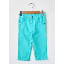 BERLINGOT - Pantalon droit bleu en coton - Fille - Taille TU - Modz