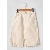 BERLINGOT - Bermuda beige en lin - Garçon - Taille TU - Modz