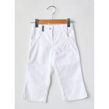 BERLINGOT - Pantalon droit blanc en coton - Fille - Taille TU - Modz