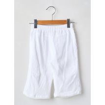 TAPIOCA - Pantalon droit blanc en coton - Fille - Taille TU - Modz