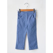 COUDEMAIL - Jeans coupe droite bleu en coton - Fille - Taille TU - Modz