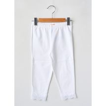 TAPIOCA - Legging blanc en coton - Fille - Taille TU - Modz