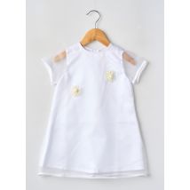 EDWIGE - Robe mi-longue blanc en polyester - Fille - Taille TU - Modz