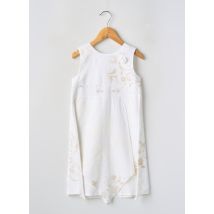 POMME FRAMBOISE - Robe mi-longue beige en lin - Fille - Taille TU - Modz