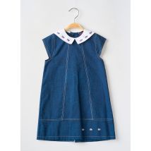 COUDEMAIL - Robe mi-longue bleu en polyester - Fille - Taille TU - Modz