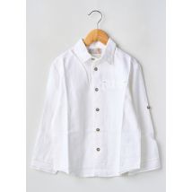 BERLINGOT - Chemise manches longues beige en lin - Garçon - Taille TU - Modz