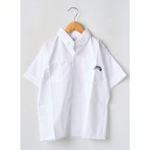 EB - Chemise manches courtes blanc en coton - Garçon - Taille TU - Modz