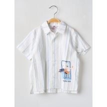 COUDEMAIL - Chemise manches courtes bleu en coton - Garçon - Taille TU - Modz