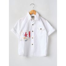 NOMAD - Chemise manches courtes blanc en coton - Garçon - Taille TU - Modz