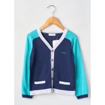 BERLINGOT - Gilet manches longues bleu en coton - Garçon - Taille TU - Modz