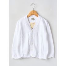 NOMAD KIDS BY TPKA - Gilet manches longues blanc en coton - Garçon - Taille TU - Modz