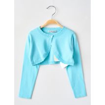 MAYORAL - Gilet manches longues bleu en coton - Fille - Taille TU - Modz