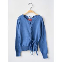 CKS - Gilet manches longues bleu en coton - Fille - Taille TU - Modz