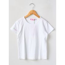 POMME FRAMBOISE - T-shirt blanc en coton - Fille - Taille TU - Modz