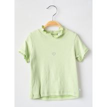 COUDEMAIL - T-shirt vert en coton - Fille - Taille TU - Modz