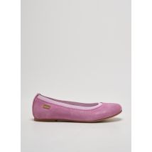 GARVALIN - Ballerines rose en cuir - Fille - Taille 36 - Modz