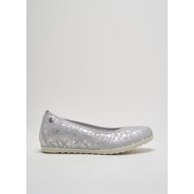 ENVAL SOFT - Ballerines argent en cuir - Femme - Taille 38 - Modz
