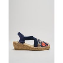 ELUE PAR NOUS - Espadrilles bleu en textile - Femme - Taille 40 - Modz
