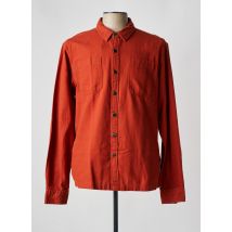 RMS 26 - Chemise manches longues orange en coton - Homme - Taille L - Modz