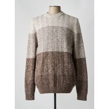 KING'S ROAD - Pull marron en coton - Homme - Taille XL - Modz