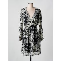BY ONE - Robe mi-longue noir en polyester - Femme - Taille 40 - Modz