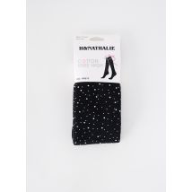H.NATHALIE - Chaussettes noir en coton - Femme - Taille TU - Modz