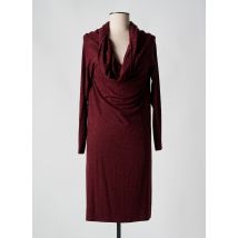 AMMA - Robe mi-longue rouge en viscose - Femme - Taille 38 - Modz