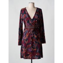 PALME - Robe mi-longue violet en polyester - Femme - Taille 36 - Modz