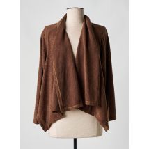 G!OZE - Boléro marron en polyester - Femme - Taille 42 - Modz