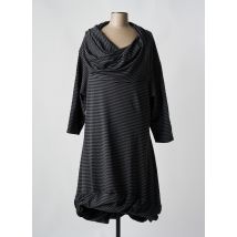 BORIS INDUSTRIES - Robe mi-longue gris en polyester - Femme - Taille 48 - Modz