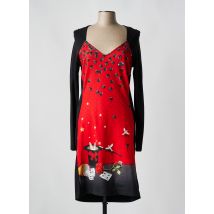 ANATOPIK - Robe mi-longue noir en polyester - Femme - Taille 42 - Modz
