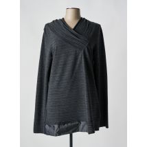 LUUKAA - Pull gris en polyester - Femme - Taille 42 - Modz