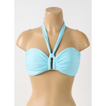 GRAIN DE SABLE - Haut de maillot de bain bleu en polyamide - Femme - Taille 85C - Modz
