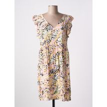 JDY - Robe courte jaune en viscose - Femme - Taille 36 - Modz