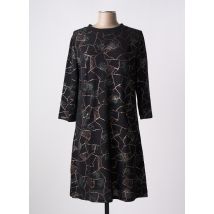 VEGAS - Robe mi-longue noir en polyester - Femme - Taille 42 - Modz