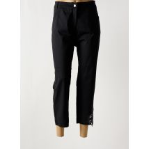 MALOKA - Pantalon 7/8 noir en coton - Femme - Taille 46 - Modz