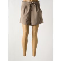 JACQUELINE DE YONG - Short marron en polyester - Femme - Taille 44 - Modz