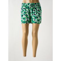 JACQUELINE DE YONG - Short vert en viscose - Femme - Taille 36 - Modz