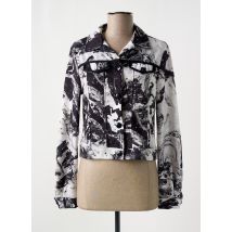 MALOKA - Veste casual noir en polyester - Femme - Taille 36 - Modz