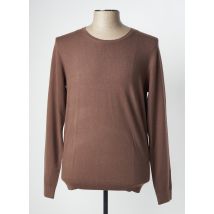 TEDDY SMITH - Pull marron en viscose - Homme - Taille L - Modz
