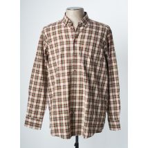 BANDE ORIGINALE - Chemise manches longues beige en coton - Homme - Taille 3XL - Modz