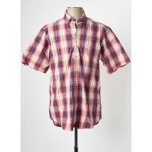 BANDE ORIGINALE - Chemise manches courtes rouge en coton - Homme - Taille L - Modz