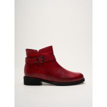 ELUE PAR NOUS - Bottines/Boots rouge en cuir - Femme - Taille 36 - Modz