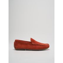 NAUTILUS - Mocassins orange en cuir - Homme - Taille 46 - Modz