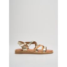 METAMORF'OSE - Sandales/Nu pieds or en cuir - Femme - Taille 38 - Modz