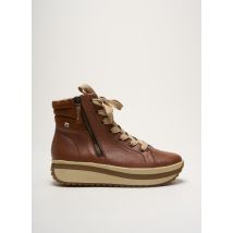 RIEKER - Baskets marron en autre matiere - Femme - Taille 38 - Modz