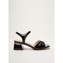 METAMORF'OSE - Sandales/Nu pieds noir en cuir - Femme - Taille 37 - Modz