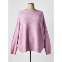 YESTA - Pull violet en acrylique - Femme - Taille 54 - Modz