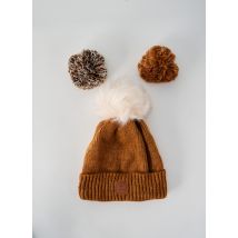 CABAÏA - Bonnet gris en acrylique - Femme - Taille TU - Modz